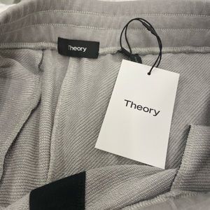 Theory Loft Shorts - Comfort Terry COOL GREY